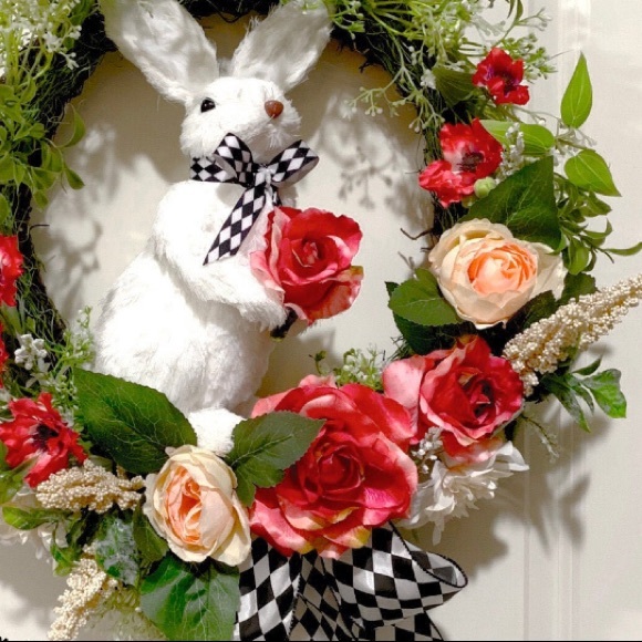 Handmade Easter Wreath. - Picture 2 of 3